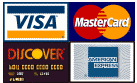We accept all major credit cards
