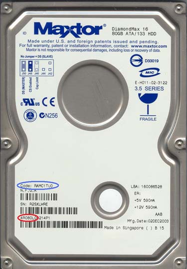 Maxtor DiamondMax 16 Hard Drive